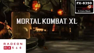 Mortal Kombat XL Gameplay on AMD FX 8350/RX 560 4GB (1080P FRAME RATE TEST)