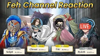 CHOOSE YOUR LEGENDS 6 FEH CHANNEL LIVE REACTION!!! (ft. the besties!) [FEH]