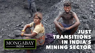 What are 'just transitions' for people and environment affected by mining in India?