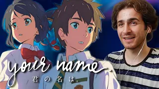 YOUR NAME (2016) Anime REACTION *first time watching*