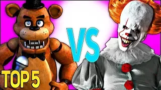 СБОРНИК 5 НОЧЕЙ С ФРЕДДИ РЭП ( ТОП 5 ) | Five Nights At Freddy's Rap Song Compilation