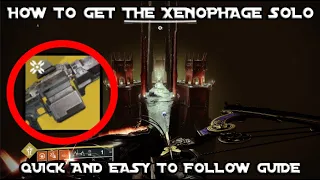 How To Get The Xenophage Exotic Machine Gun In 2023 Solo (The Journey Quest Guide)[Destiny 2]