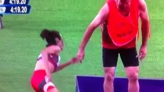 Accident at the Women's 1500M - T12 | Paralympics.
