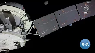 NASA Takes $4B Warmup Lap Around Moon | VOANews