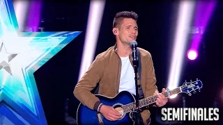 Bruno Sotos sings his most romantic song | Semifinals 1 | Spain's Got Talent 2017