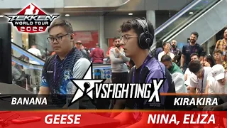 BANANA (GEESE) VS KIRAKIRA (NINA,ELIZA) | VS Fighting X Tournament 2022 | TOP 24