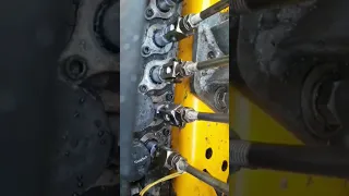 Тест распределителя JCB 3CX