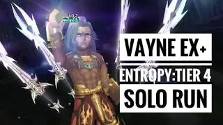 Vayne EX+ Chaos Solo Run on Dimensions' End: Entropy Tier 4 - DFFOO [GL]