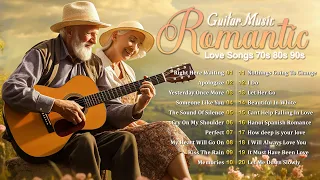 TOP 50 Guitar Love Songs Collection 🎸 The Best Romantic Guitar Music Of All Time ♥