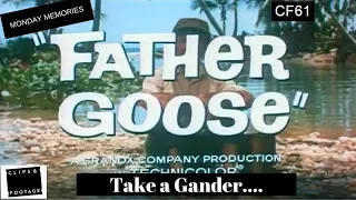 Father Goose (1964 Movie Trailer) Cary Grant and Leslie Caron  | Clips & Footage