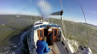 50 Knots over my deck!