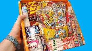 HUGE BOX WITH JAPANESE CANDY FROM TOKYO TREAT!