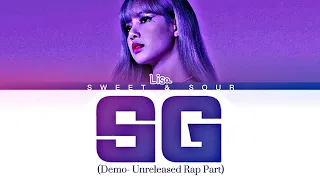 [DEMO] LISA - SG (Unreleased Rap Part) (Color Coded Lyrics)