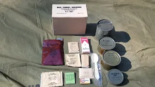 Reproduction Vietnam War C Ration Review 2.0