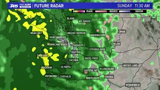 Unseasonably strong rain system hits western Washington this weekend | Extended forecast