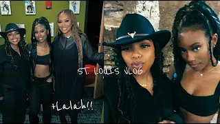 ST. LOUIS VLOG + LALAH HATHAWAY TWERKS !?