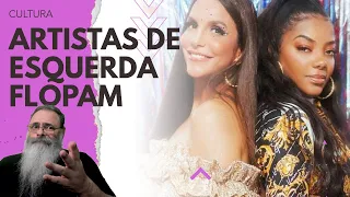 LUDIMILA e IVETE SANGALO cancelam TURNÊ por FALTA de PÚBLICO: POR QUE SHOWS de ESQUERDA FLOPAM?