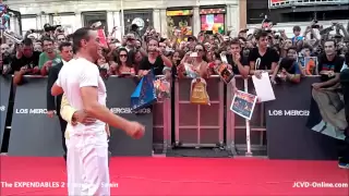 Jean-Claude Van Damme - The Expendables 2 Premiere | Spain