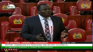 NATIONAL ASSEMBLY PROCEEDINGS WEDNESDAY  23RD NOVEMBER 2022 AFTERNOON SESSION