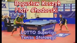 Bogusław Koszyk - Piotr Chodorski / Superliga tenisa stołowego