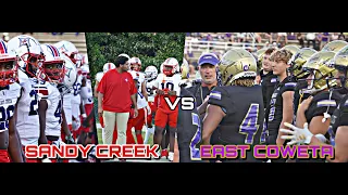 Exclusive Match Up Between East Coweta High School vs Sandy Creek High School (Full Game Highlights)