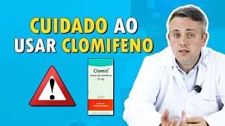 Principais EFEITOS COLATERAIS DO CLOMIFENO | Dr. Claudio Guimarães