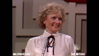 Password Plus - (Episode 447) (September 25, 1980) (Betty White and Gene Rayburn) (Day 3)