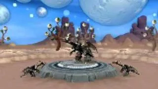 Spore Black Dragon in Space Stage