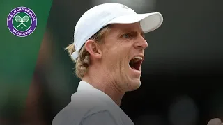 Kevin Anderson wins tight clash with Gael Monfils | Wimbledon 2018