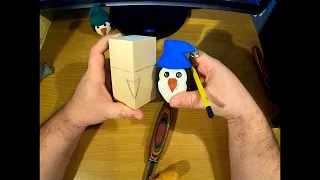 How to carve - a basic penguin