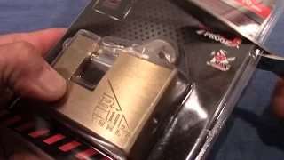 (picking 240) Spanish shutter padlock picked out of the package & holiday lock pictures