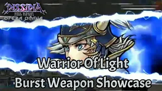 【DFFOO】Warrior Of Light Burst Weapon Showcase