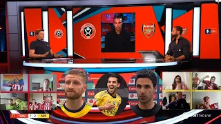 Sheffield United vs Arsenal 1-2 VAR & Dani Ceballos To The Rescue! Arteta, Robin van Persie Reaction