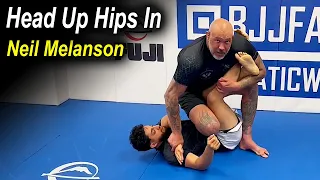 How To Deal With The Closed Guard No Gi (Head Up Hips In) - Neil Melanson