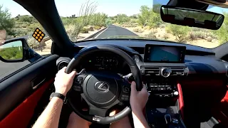 2022 Lexus IS500 - POV Canyon Drive (Binaural Audio)