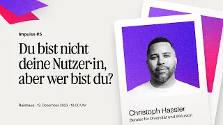 Was prägt uns UX-Profis? | Christoph Hassler