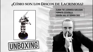 UNBOXING THE LACRIMOSA HARLEQUIN (FIGURE) / ¿CÓMO SON LOS DISCOS DE LACRIMOSA?