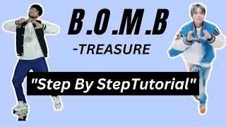 TREASURE B.O.M.B Mirrored Dance Tutorial | kpop Easy Step By Step #dancetutorial