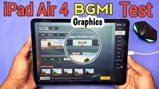 (4K)iPad Air 4 - BGMI Extreme 4K Test | Graphics Test,Battery test,Heating test,🔥A14 Bionic🔥| VMinds