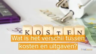 Mini Cursus Boekhouden voor VvE Leden Deel 1 Kosten & Uitgaven van een VvE