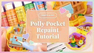 How To Repaint Polly Pocket Toys Tips & Tricks