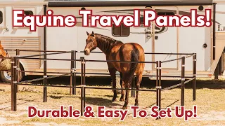 Portable Horse Corral & Horse Stall For Traveling🐴