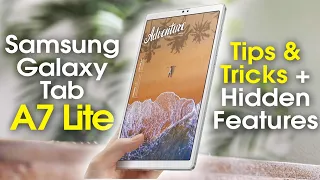 Samsung Galaxy Tab A7 Lite Hidden Features + Tips and Tricks | H2TechVideos