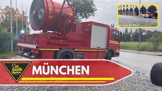 Einsatzfahrten - Feuerwachen München - Feuerwehr München - Großlüfter FW6 - Löschzug FW1