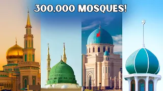 Countries with the Highest Number of Mosques in 2024!