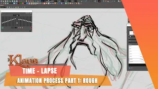 KLAUS | 2D Animation Time - Lapse  Part 1: Rough