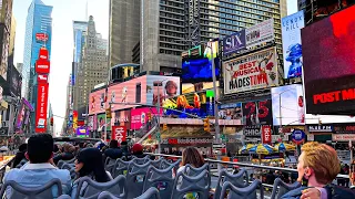 Full Double Decker NYC Big Bus Tour - Times Square / 5th Avenue / Brooklyn Bridge / Wall Street