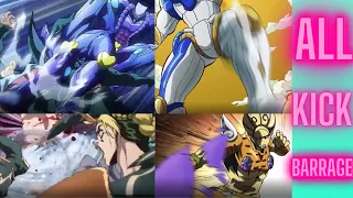 JoJo All Kick Barrage [60 FPS]