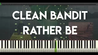 Rather Be - Clean Bandit ft. Jess Glynne - Piano Edition
