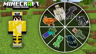 İstediğiniz Canlıya Dönüştüren MÜKEMMEL Mod | Minecraft PE